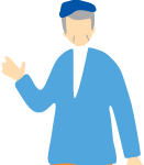 老人のイラスト