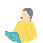 悩む老人のイラスト