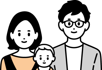家族のイラスト