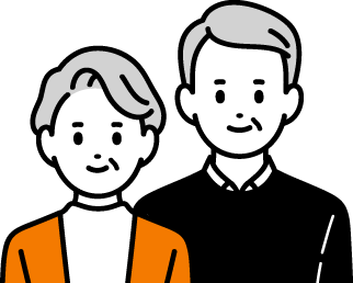 立っている人物のイラスト