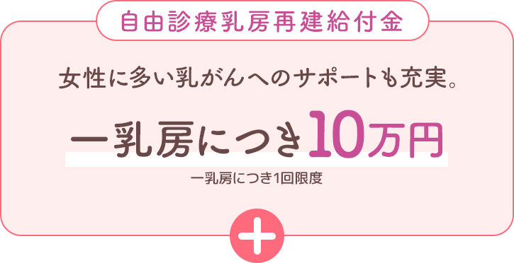 自由診療乳房再建給付金
