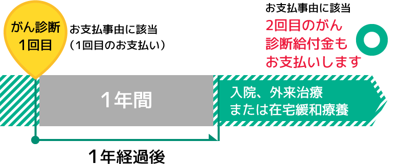 1年経過後